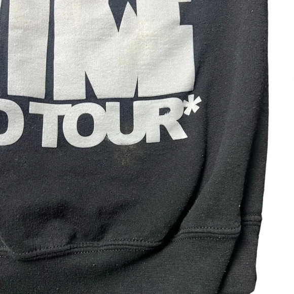 Justin Bieber Sweatshirt Men’s S Black Pullover Crew Neck Sweater Justice Tour - Picture 3 of 7